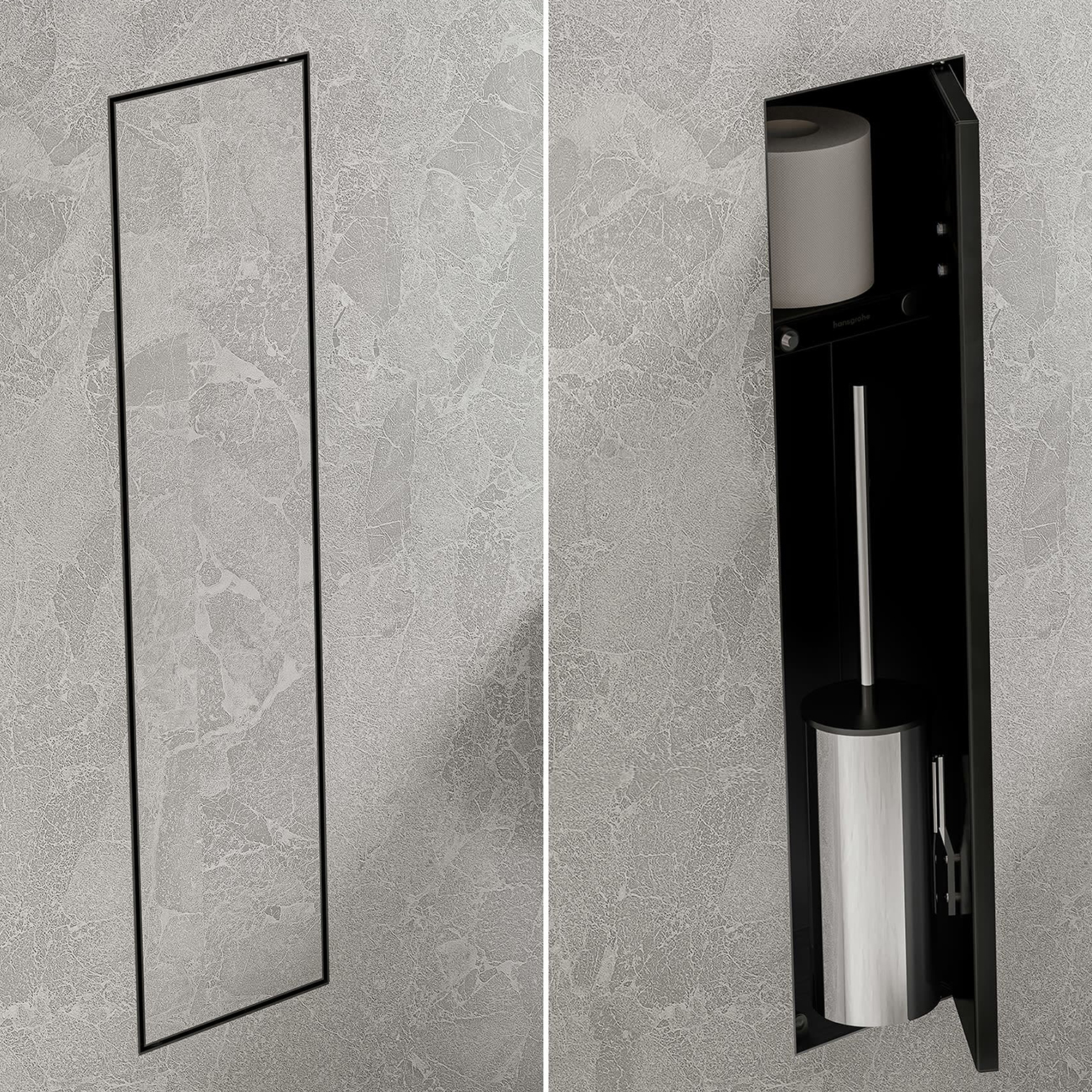 Zabudowana szafka łazienkowa HEKATE – stal nierdzewna 304 - obrazek 5