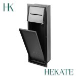 Szafka WC pod zabudowę ze stali 304 na papier i szczotkę HEKATE