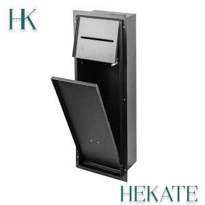 Szafka WC pod zabudowę ze stali 304 na papier i szczotkę HEKATE