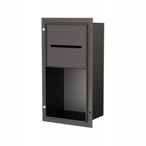 SZAFKA ŁAZIENKOWA PÓŁKA DO ZABUDOWY WNĘKA na papier licowana z ściana